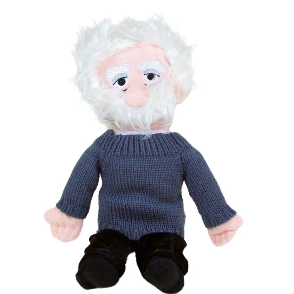 Albert Einstein Plush Doll 12” – Unemployed Philosophers Guild Little Thinker